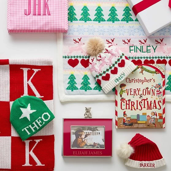 Ribbed Baby Floppy Knit Santa Hat | 1 5 Ribbed Baby Floppy Knit Santa Hat | 1 - Image 3