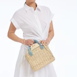 Isla Beaded Wicker Bag | 3 19 Isla Beaded Wicker Bag | 3 -Grocery Store isla beaded wicker bag 1 c 1