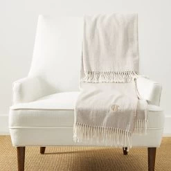 Italian Cotton Lightweight Throw | 2 -Grocery Store italian cotton lightweight throw c 1