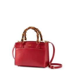 Bamboo Italian Leather Crossbody | 2 -Grocery Store italian leather crossbody 1 c 2