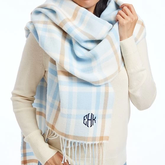 Italian Plaid Blanket Scarf | 30 6 Italian Plaid Blanket Scarf | 30 - Image 4