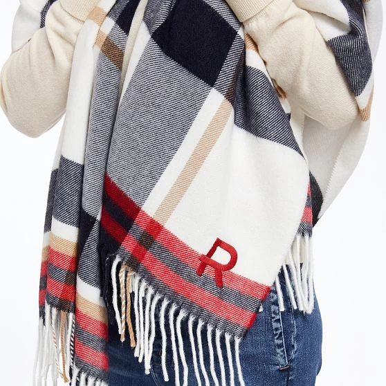 Italian Plaid Blanket Scarf | 30 12 Italian Plaid Blanket Scarf | 30 - Image 10