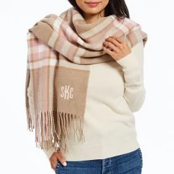 Italian Plaid Blanket Scarf | 30 30 Italian Plaid Blanket Scarf | 30 -Grocery Store italian plaid blanket scarf 3 c