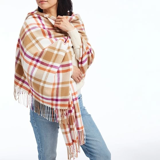 Italian Plaid Blanket Scarf | 30 9 Italian Plaid Blanket Scarf | 30 - Image 7
