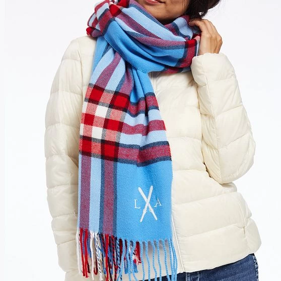 Italian Plaid Blanket Scarf | 30 7 Italian Plaid Blanket Scarf | 30 - Image 5