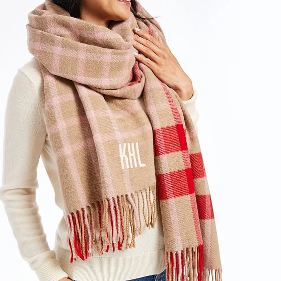 Italian Plaid Blanket Scarf | 30 14 Italian Plaid Blanket Scarf | 30 - Image 12