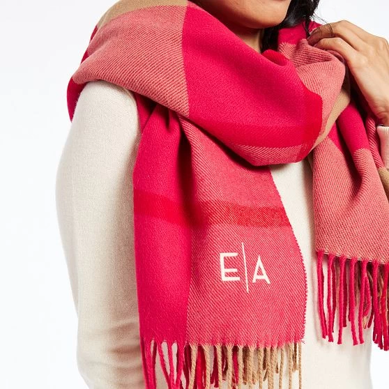 Italian Plaid Blanket Scarf | 30 13 Italian Plaid Blanket Scarf | 30 - Image 11