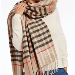 Italian Plaid Blanket Scarf | 30 35 Italian Plaid Blanket Scarf | 30 -Grocery Store italian plaid blanket scarf c 2