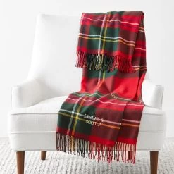 Italian Plaid Throw Blanket | 20 -Grocery Store italian plaid throw blanket 1 c 1