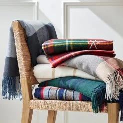 Italian Plaid Throw Blanket | 16 -Grocery Store italian plaid throw blanket c 11