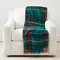 Italian Plaid Throw Blanket | 20 -Grocery Store italian plaid throw blanket c 6