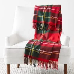 Italian Plaid Throw Blanket | 16