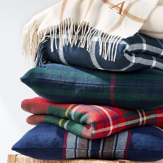 Italian Windowpane Throw Blanket | 4 8 Italian Windowpane Throw Blanket | 4 - Image 6