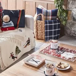 Icon Ceramic Catchall | 7 -Grocery Store italian windowpane throw blanket 1 c