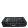 Jax & Bones Plaid Dog Lounge Bed | 6 -Grocery Store jax bones plaid dog lounge bed 1 c