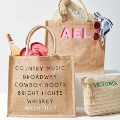 Jute Carryall Tote | 1 -Grocery Store jute carryall tote c 1