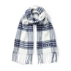 Kids Italian Plaid Scarf | 4