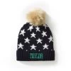 Kids Stars Pom Pom Hat  | 2 -Grocery Store kids stars pom pom hat c