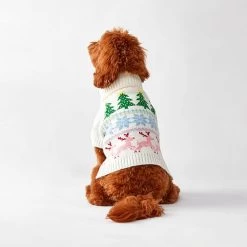 Fair Isle Dog Sweater | 5 -Grocery Store knit dog sweater 1 c