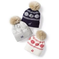 Knit Pom Pom Hat | 2