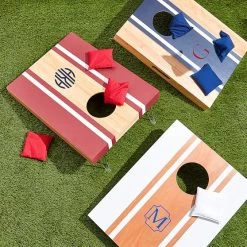 Portable Lacquer Bean Bag Toss | 8 -Grocery Store lacquer bean bag toss 1 c 3