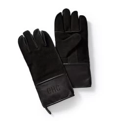 Leather And Suede BBQ Gloves | 2 -Grocery Store leather and suede bbq gloves c 2