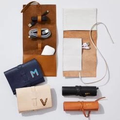 Leather Charger Roll Up | 8 -Grocery Store leather charger roll up pro printed c