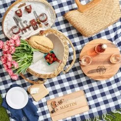 Leather Circle Handle Straw Beach Bag | 1 -Grocery Store leather circle handle straw beach bag c 4