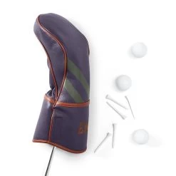 Leather Golf Driver Club Cover | 1 -Grocery Store leather golf driver club cover c 3