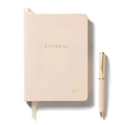 Leather Journal Gift Set | 4 -Grocery Store leather journal gift set 1 c 1