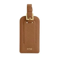 Leather Luggage Tag | 8 -Grocery Store leather luggage tag c 7
