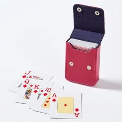 Leather Playing Cards Set | 3 -Grocery Store leather playing cards set c 1