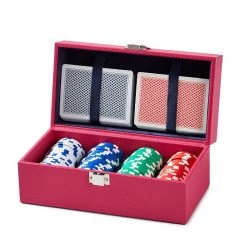 Leather Poker Set | 3 -Grocery Store leather poker set c 4