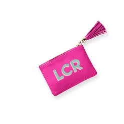 Leather Tassel Zipper Pouch, Printed | 15 -Grocery Store leather tassel zipper pouch printed c 2