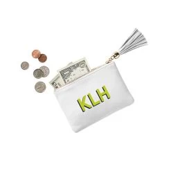 Leather Tassel Zipper Pouch, Printed | 15 -Grocery Store leather tassel zipper pouch printed c 5