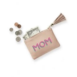 Leather Tassel Zipper Pouch, Printed | 15 -Grocery Store leather tassel zipper pouch printed c 7