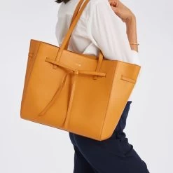 Leather Tie Tote | 1