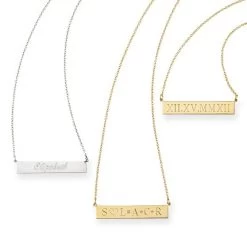 Leigh Bar Necklace | 2 -Grocery Store leigh bar necklace family 1 c 1