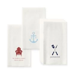 Letterpress Guest Towels | 2 18 Letterpress Guest Towels | 2 -Grocery Store letterpress guest towels c 2