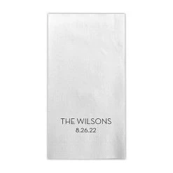 Letterpress Guest Towels | 2 24 Letterpress Guest Towels | 2 -Grocery Store letterpress guest towels c 6