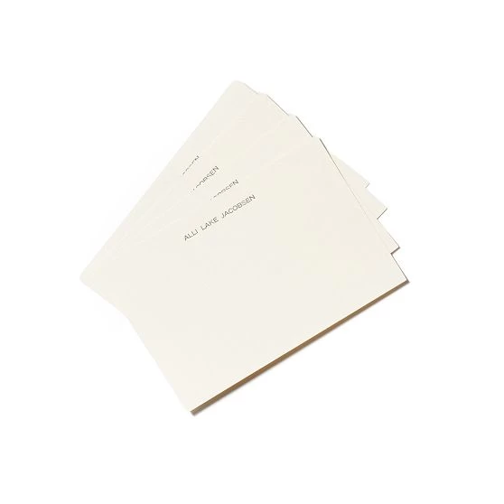 Letterpress Memo Card Refills | 4 3 Letterpress Memo Card Refills | 4