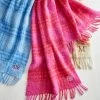 Lightweight Italian Plaid Scarf | 3