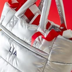 Lightweight Packable Puffer Tote | 7 -Grocery Store lightweight packable puffer tote 1 c 3