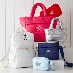 Lightweight Packable Puffer Tote | 7 -Grocery Store lightweight puffer belt bag 1 c 1