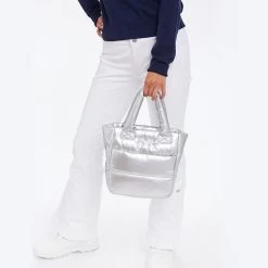 Lightweight Puffer Mini Tote | 3 -Grocery Store lightweight puffer mini tote 1 c 2