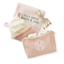 Cotton Cashmere Blend Stroller Blanket | 3 -Grocery Store linen travel pouch c 5