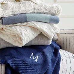 Luxe Cotton Throw Blanket | 4 -Grocery Store luxe cotton throw blanket 1 c