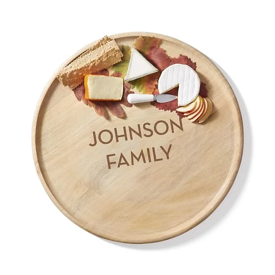 Mango Wood Round Serving Board | 1 5 Mango Wood Round Serving Board | 1 - Image 3