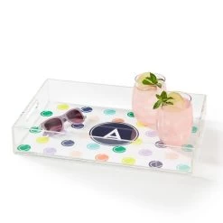 Mark & Graham X Courtgirl Tennis Lucite Serving Tray | 1