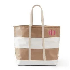Mark & Graham X Steele Stripe Waterproof Tote | 3 -Grocery Store mark graham x steele stripe waterproof tote c 6
